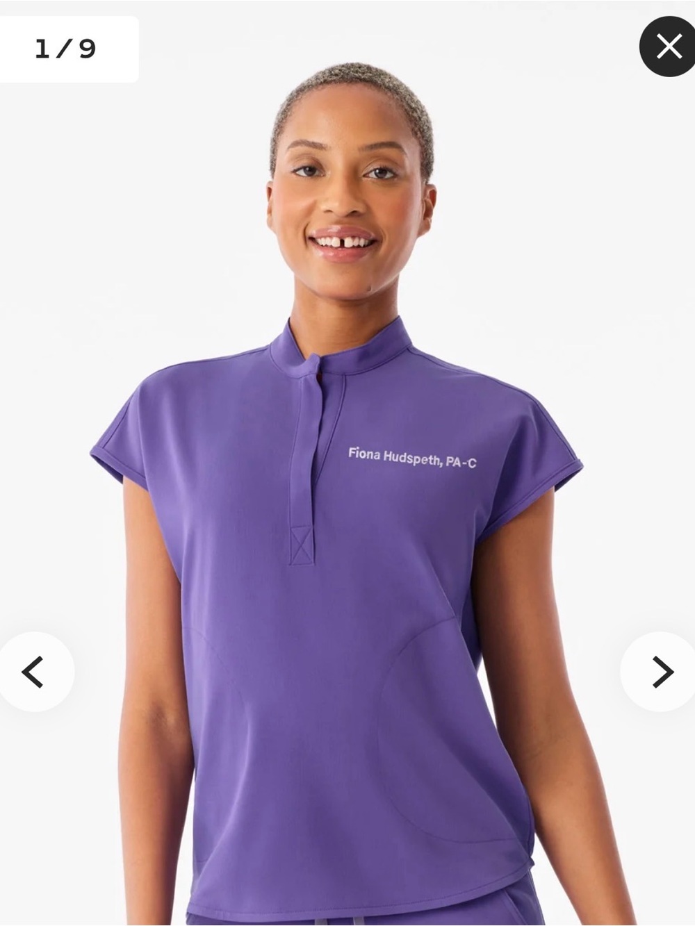 NWT FIGS Amethyst Scrub Set Rafaela Oversized Top S Zamora Jogger Pants Womens S